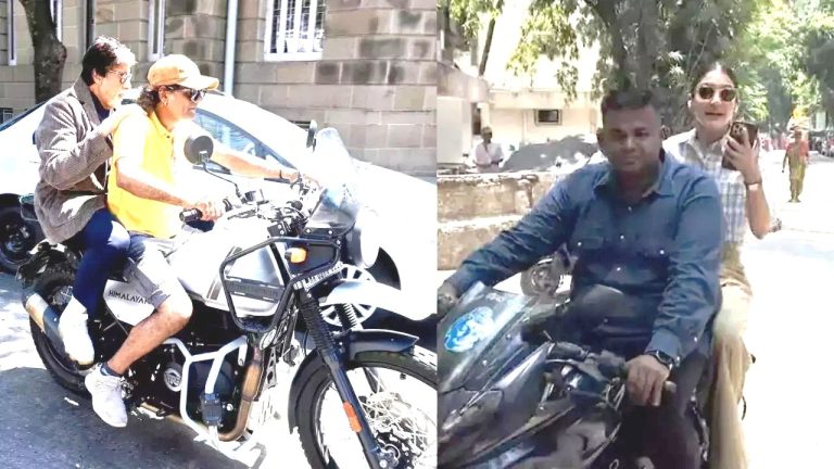 All are equal before law, Amitabh-Anushka challaned after all, action on riding without helmet