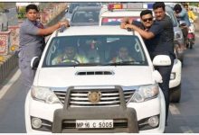 Bageshwar Baba's MP car fined in Patna