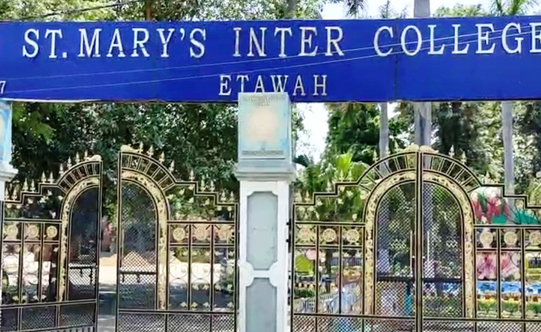 Etawah News: Case filed against teacher posted in St. Mary's College