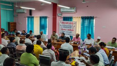 Bihar News--जिलाधिकारी एवं पुलिस अधीक्षक ने की राघोपुर में जनप्रतिनिधियों के साथ संवाद