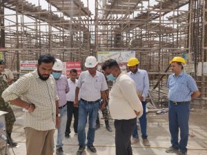 Bihar News--जिलाधिकारी ने वैशालीगढ़ में निर्माणाधीन बुद्ध सम्यक दर्शन संग्रहालय एवं बुद्ध स्मृति स्तूप का पुनः निरीक्षण किया