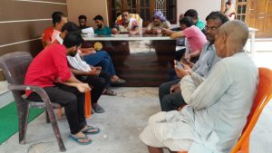 अम्बेडकर नगर न्यूज : भाजपाइयों ने सुना लोगो के साथ पीएम की मन की बात