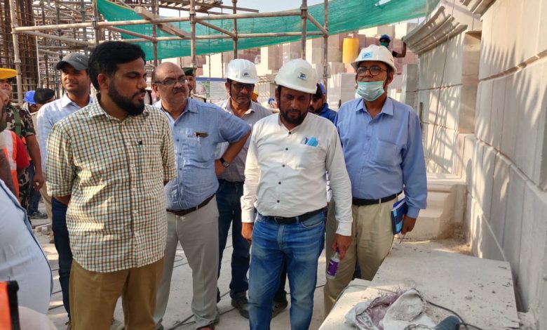 Bihar News--वैशालीगढ़ में निर्माणाधीन बुद्ध सम्यक दर्शन संग्रहालय एवं बुद्ध स्मृति स्तूप का जिलाधिकारी ने पुनः निरक्षण किया