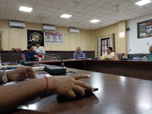 Prayagraj News :विशेष संचारी रोग नियंत्रण अभियान की प्रथम अंतर्विभागीय बैठक का आयोजन
