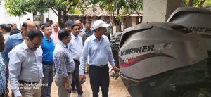 Bihar News जिलाधिकारी ने आपदा वेयर हाउस एवं जिला आपातकालीन संचालन केन्द्र का किया निरीक्षण