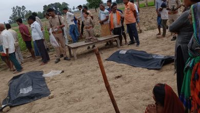 Ambedkar Nagar News: Farmer and girl student died due to high voltage current, there was chaos in the family