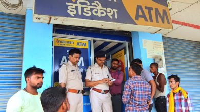 Bihar News इंडिकैश का एटीएम काटकर चोरों ने उड़ाया 2 लाख 74 हजार