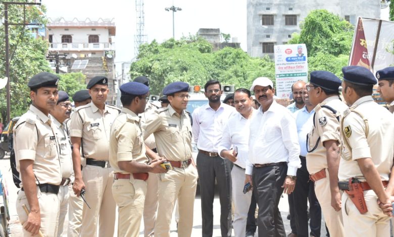 Bihar News Flag march done for peaceful completion of Muharram
