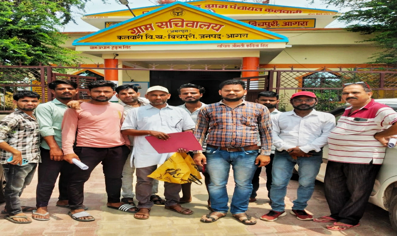 बिना समाधान के लौटे ग्रामीण, ग्राम चौपाल में सुनी अधिकारियो ने समस्याऐ- कलवारी