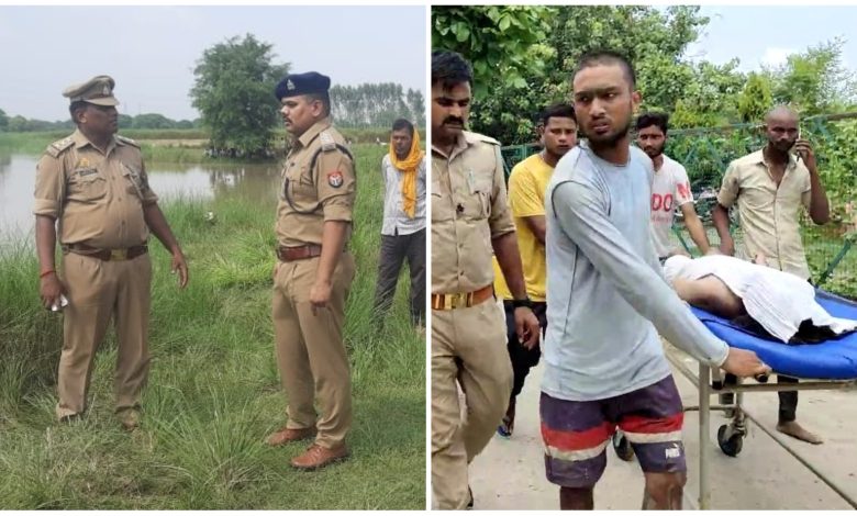 Etawah News: Two cousins ​​drowned in the river while making reels, one's body recovered