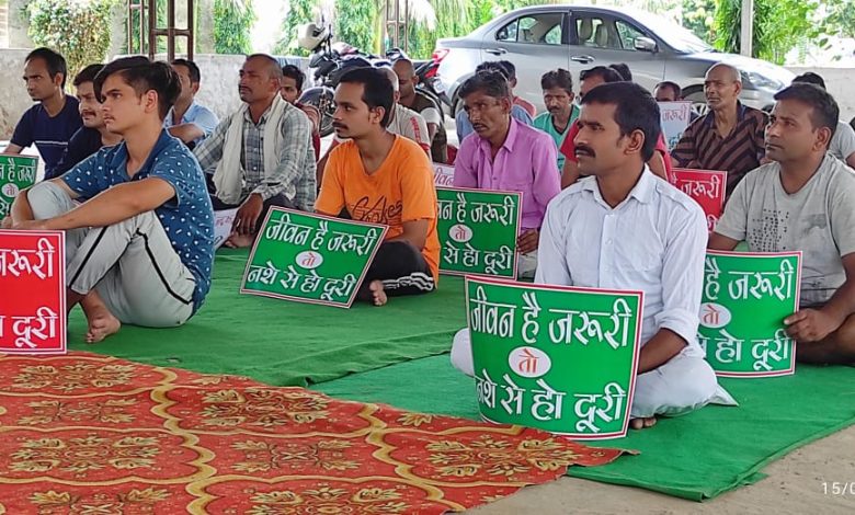 Agra News: Adopting life is driving away drugs, drug free India awareness campaign
