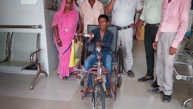 Bihar News--दिव्यांगजन को उपलब्ध कराई गई ट्राई साइकिल