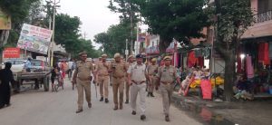 अम्बेडकर नगर न्यूज : क्षेत्राधिकारी की अगुवाई में निकाला गया पैदल मार्च,आमजनमानस को दिलाया सुरक्षा का भरोसा