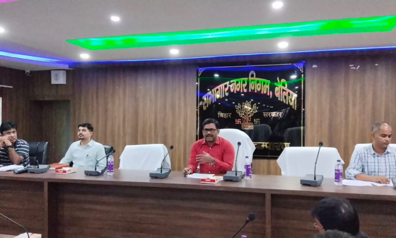 Bihar News निगम क्षेत्र से बाहर मुक्ति घाट बनवाने के लिए आवश्यक दबाव दे रही है मेयर नगर आयुक्त