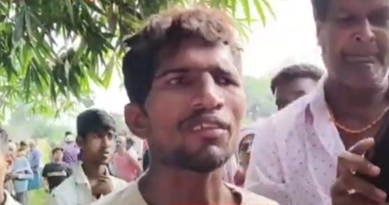 Bihar News--Old man murdered by slitting his throat while he was sleeping, created chaos