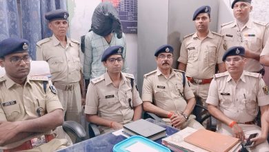 Bihar News Gopalpur police arrested a young koala with loaded country made pistol and bullets.