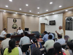 Bihar News-Today, on September 25, 2023, an event was organized by the Industries Department under the chairmanship of District Magistrate Sir Yashpal Meena.
