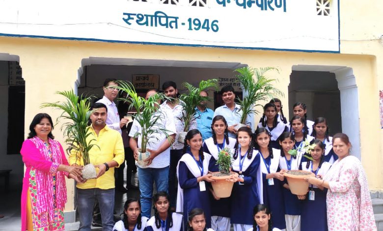 Bihar News The garden of the school will be fragrant with the efforts of Mary Adeline and the cooperation of the public.