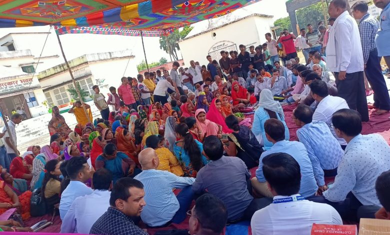 Bihar News-Public dialogue conducted in 32 villages of all 16 blocks of Vaishali district.
