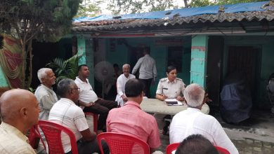 Bihar News- In view of Durga Puja today, a peace committee meeting was organized by the administration on Saturday in Baranti OP premises.