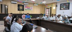 Prayaagraj News : जिलाधिकारी की अध्यक्षता में 38वीं अखिल भारतीय इंदिरा मैराथन की तैयारियों के सम्बंध में बैठक सम्पन्न