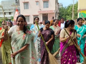 Bihar News स्वच्छता हमारे स्वस्थ व सुखी जीवन का आधार,स्वच्छता को अपनाना ही बापू को श्रद्धांजलि: गरिमा
