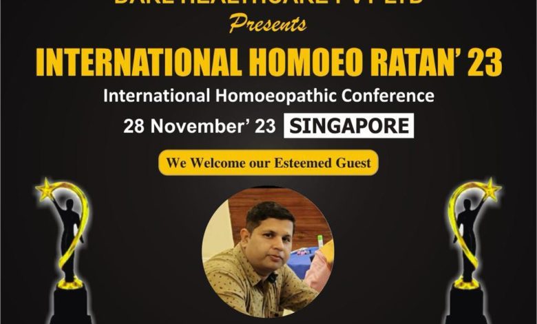 Bihar News सिंगापुर में सम्मानित किये जाएंगे डॉ घनश्याम