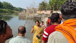 Bihar News Along with excellent cleanliness of Chhath Ghats, identify dangerous zones and put barricades on war footing: Garima.