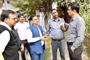 Prayagraj News: Inspection by Divisional Commissioner of various works being done in view of Mahakumbh 2025.