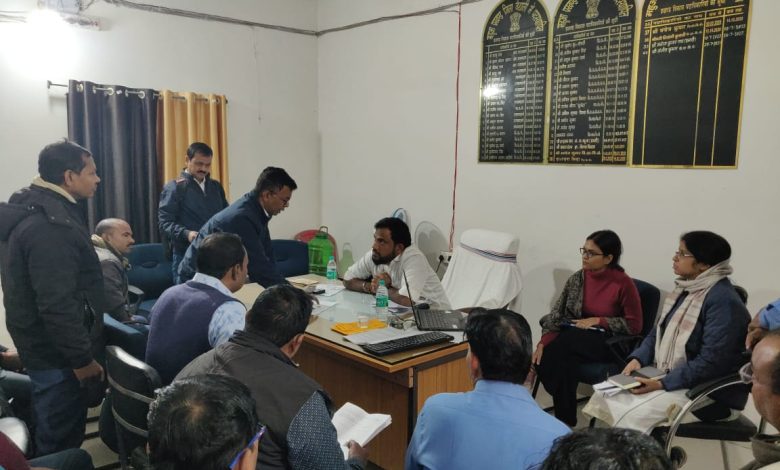 Bihar News-District Magistrate reviewed voter list revision work