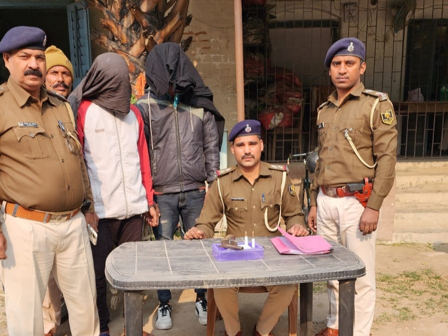 Bihar News अपराध की योजना बना रहे दो अपराधी गिरफ्तार