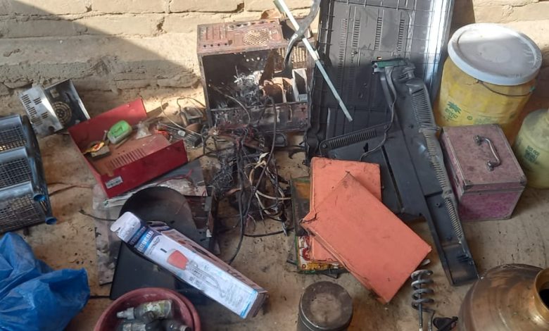 Agra New: Fire broke out due to short circuit, all the stuff kept in the house burnt