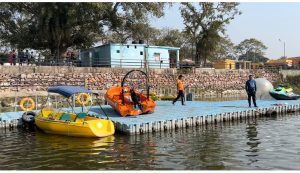 Bihar News State's only water sports John Amwa Mana of West Champaran