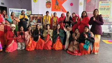 Agra News: Worshiped the form of Shri Ram Ji and Sita Mata, made Kids Vanasthali Public School the city of Ayodhya.