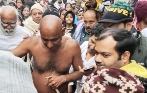 Etawah News: Jain community welcomed Acharya Shri with full devotion