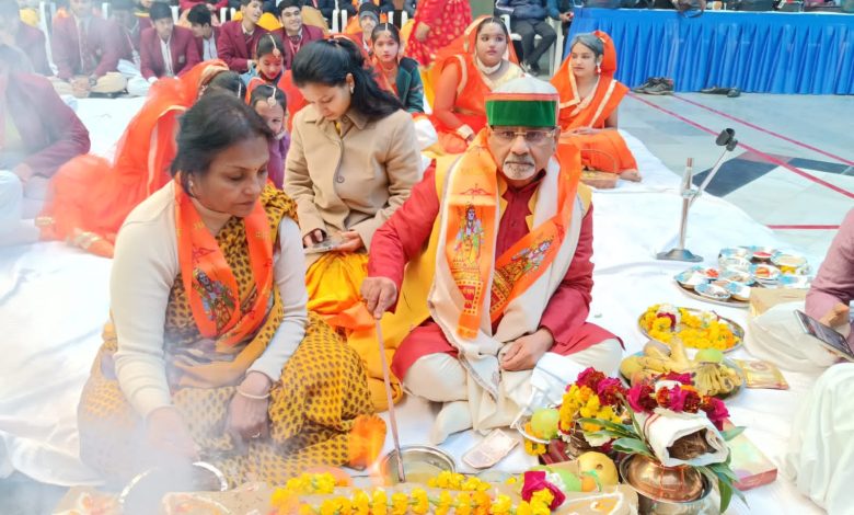 Agra News : प्रिल्यूड पब्लिक स्कूल में गूंँजा जय श्री राम ,जय श्री राम