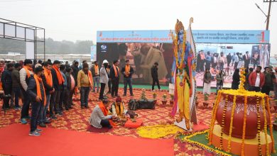 Prayagraj News :प्रयागराज माघ मेला में जल जीवन मिशन के पंडाल के जरिए उत्तर प्रदेश में ग्रामीण जलापूर्ति व्यवस्था में आई क्रांति झांकी का प्रदर्शन