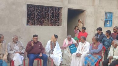 Bihar News-MLA consoled the family of the migrant laborer