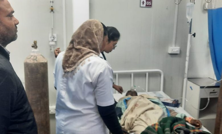 Bihar News Half a dozen auto passengers injured in collision between Baloro and auto, two dead