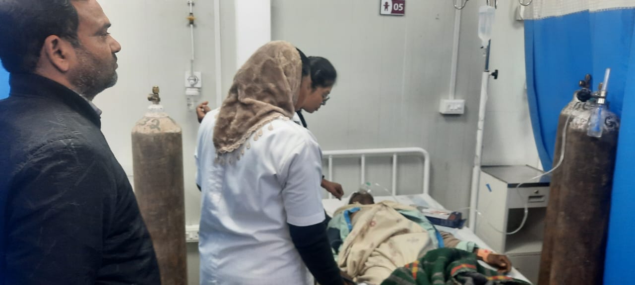 Bihar News Half a dozen auto passengers injured in collision between Baloro and auto, two dead