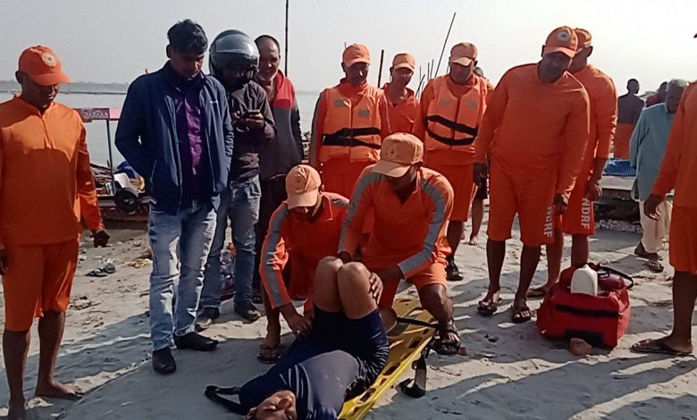 Bihar News-NDRF team made people aware by conducting mock drill