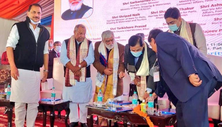 Bihar News-Union Minister will inaugurate the inland waterways in Parmanandpur on February 15.