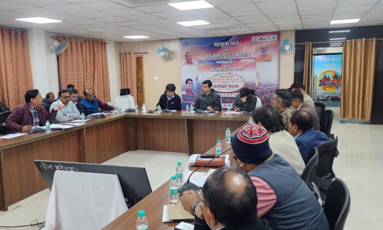 Prayagraj News: A review meeting of various works being carried out in view of Mahakumbh 2025 was held under the chairmanship of Divisional Commissioner.