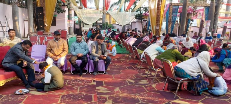 Ambedkar Nagar News Parents worship day celebration of Saint Shri Asharamji is giving new direction to the children of the society Gaurav Goyal