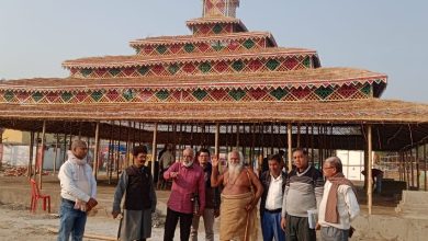 Bihar News-Mouni Baba inspected the site of Harihara Mahayagya