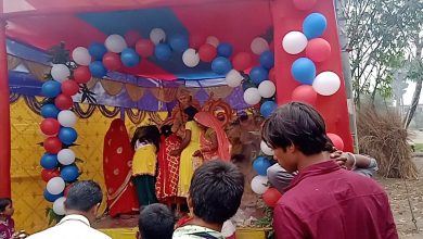 Bihar News-मां सरस्वती की प्रतिमाओं का हुआ विसर्जन