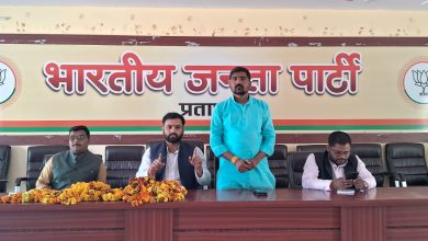 Pratapgarh News: Election Chaupal organized by Bharatiya Janata Yuva Morcha workers