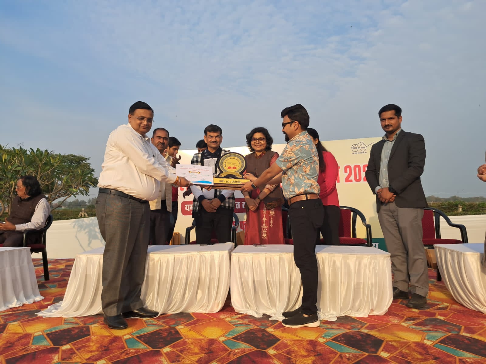 Agra News Students of Prelude Public School participated in flower arranging competition.