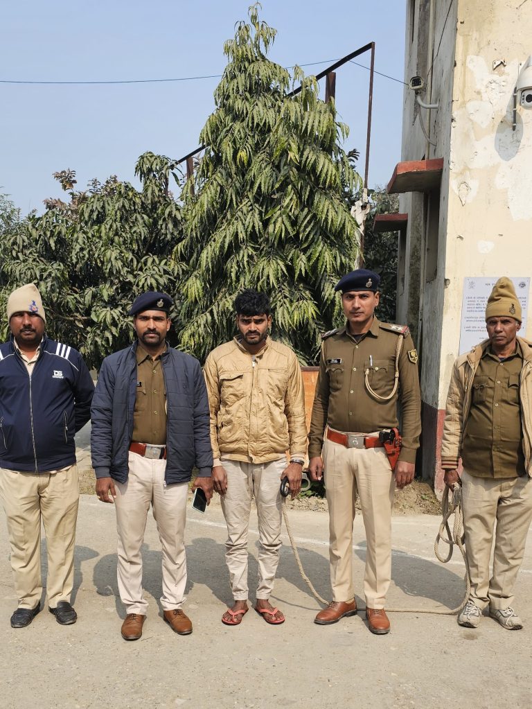 Bihar News An absconding dacoit among the top 10 criminals of the district arrested