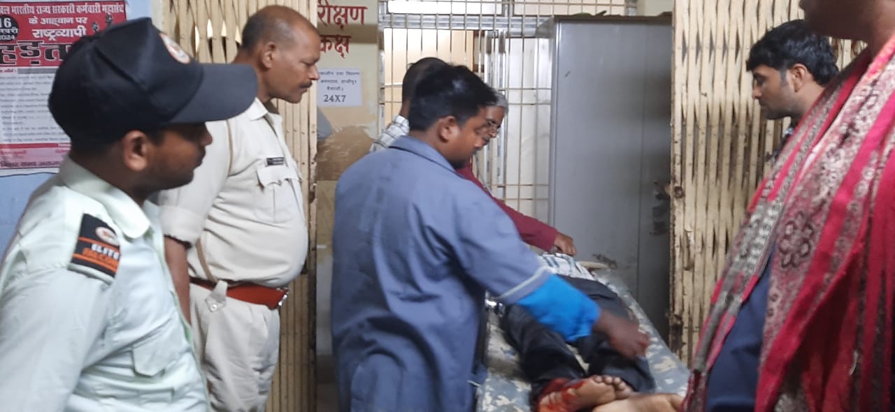 Bihar News-तेज रफ्तार की अज्ञात वाहन ने बाइक सवार को जोरदार धक्का मरा ,एक की मौत एक गंभीर